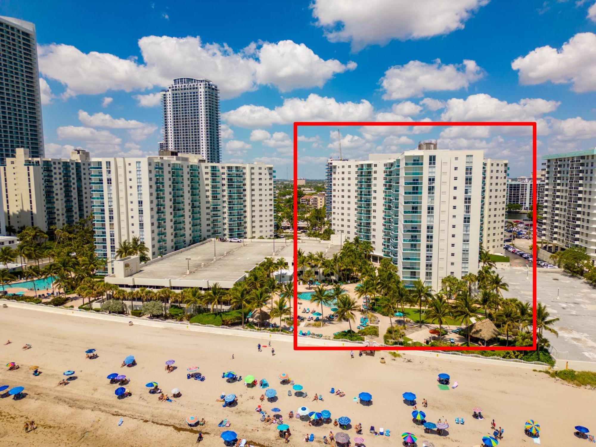 Modern 1 Bdr Oceanview With Direct Beach Access! Hollywood Zewnętrze zdjęcie