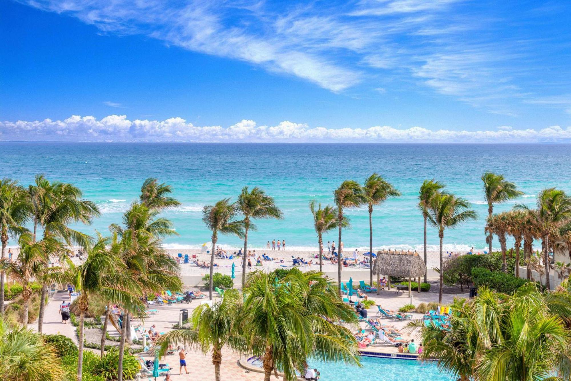 Modern 1 Bdr Oceanview With Direct Beach Access! Hollywood Zewnętrze zdjęcie